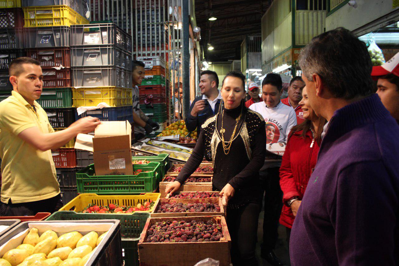 Alzas y bajas en precios de productos en Corabastos por “Día sin Carro”