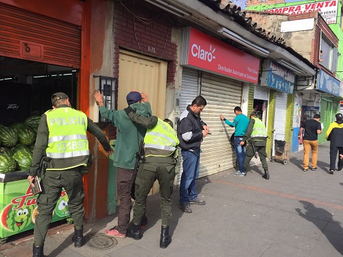 Aumenta seguridad en plaza de mercado y centro de Facatativá.