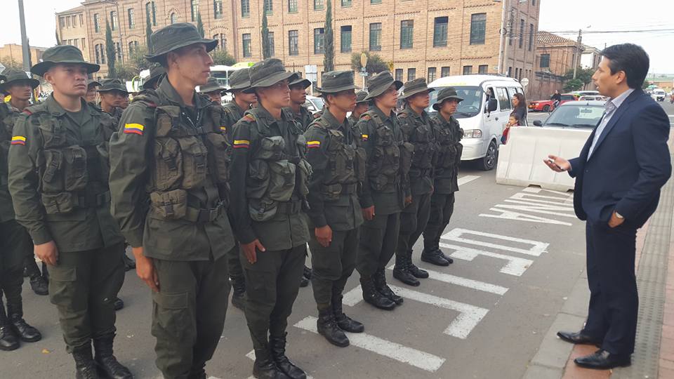 Con la nueva llegada de uniformados se refuerza la seguridad del municipio de Mosquera.