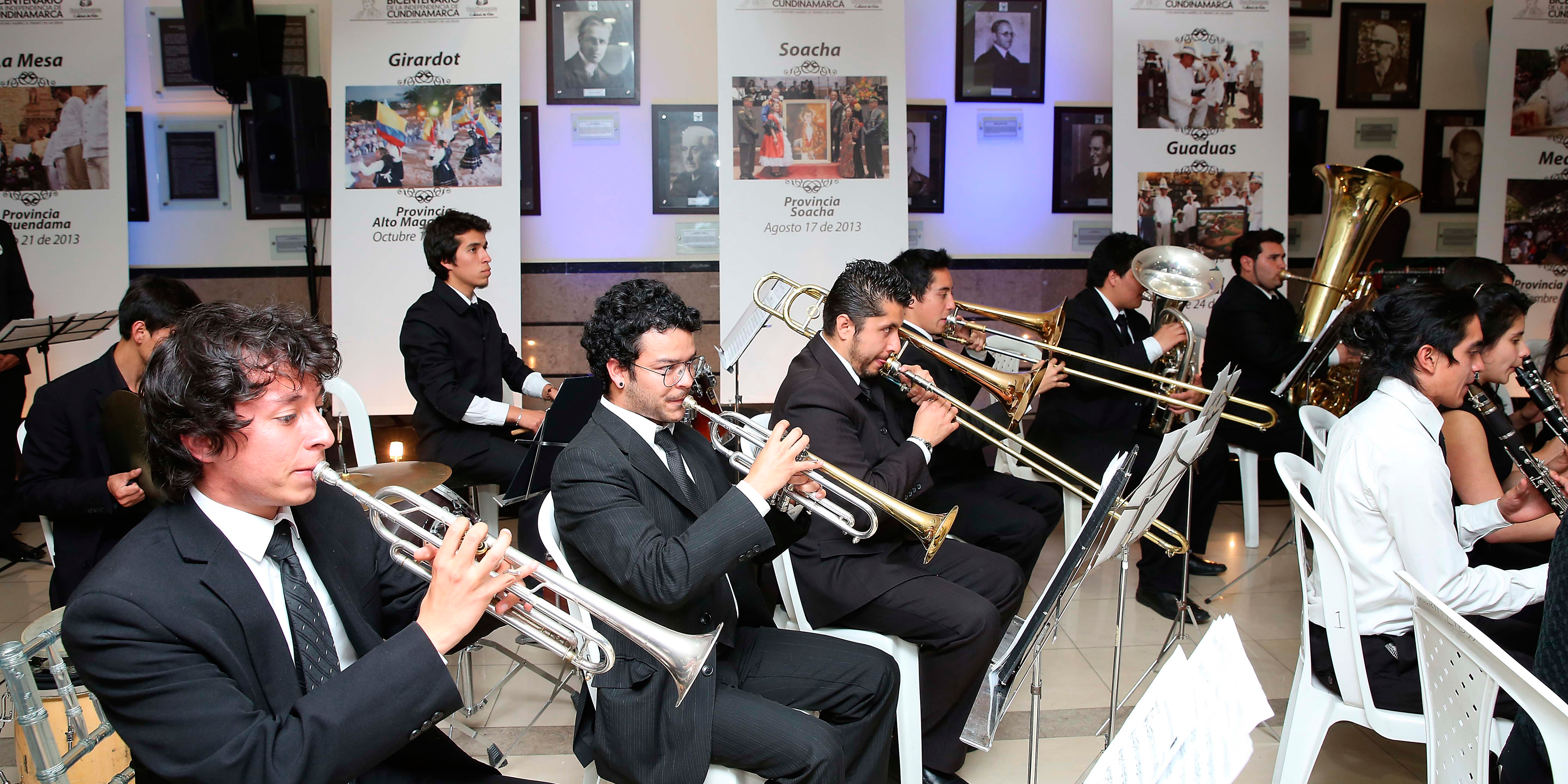 Cundinamarca abre convocatoria de instrumentistas para la banda sinfónica