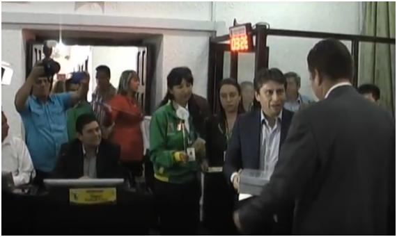 Radicación plan de desarrollo Mosquera