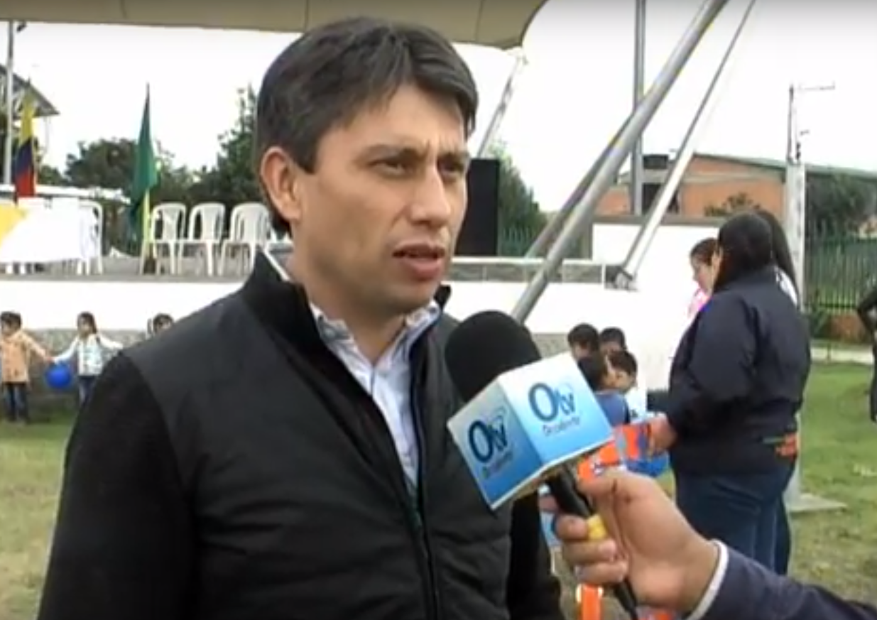 Declaraciones del alcalde de Mosquera en el avance del plan de