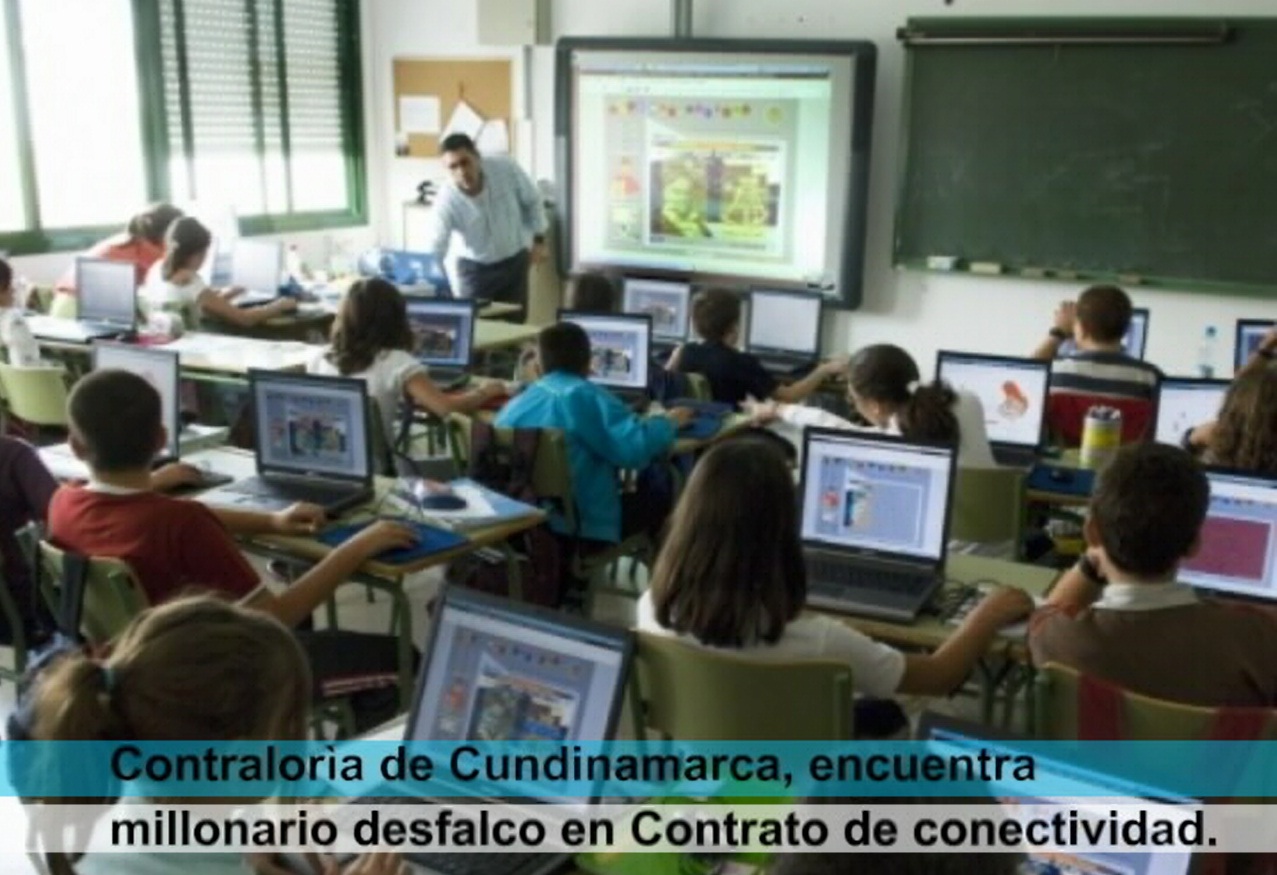 Desfalcos en proyecto digital de Cundinamarca