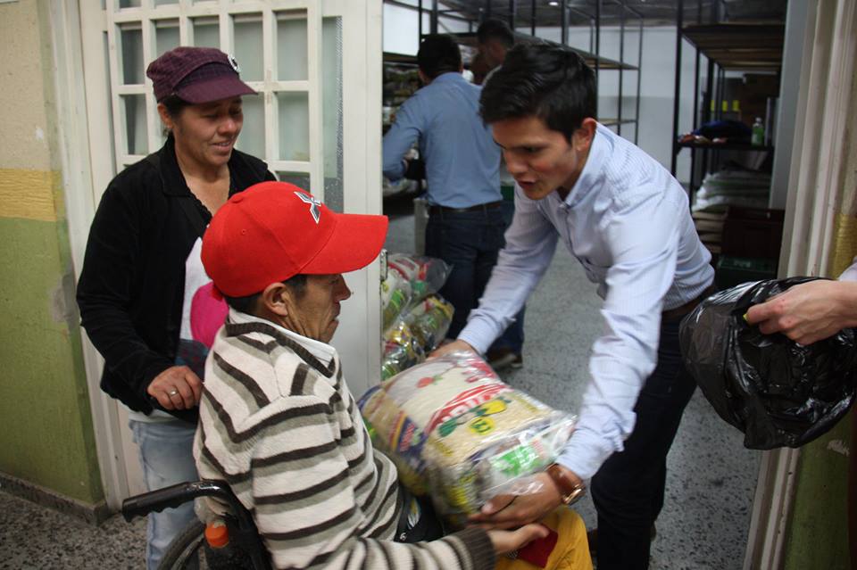 Segunda entrega del banco de alimentos