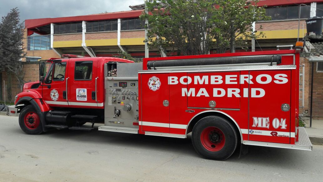 Bomberos de Madrid tienen nueva máquina para atención de emergencias