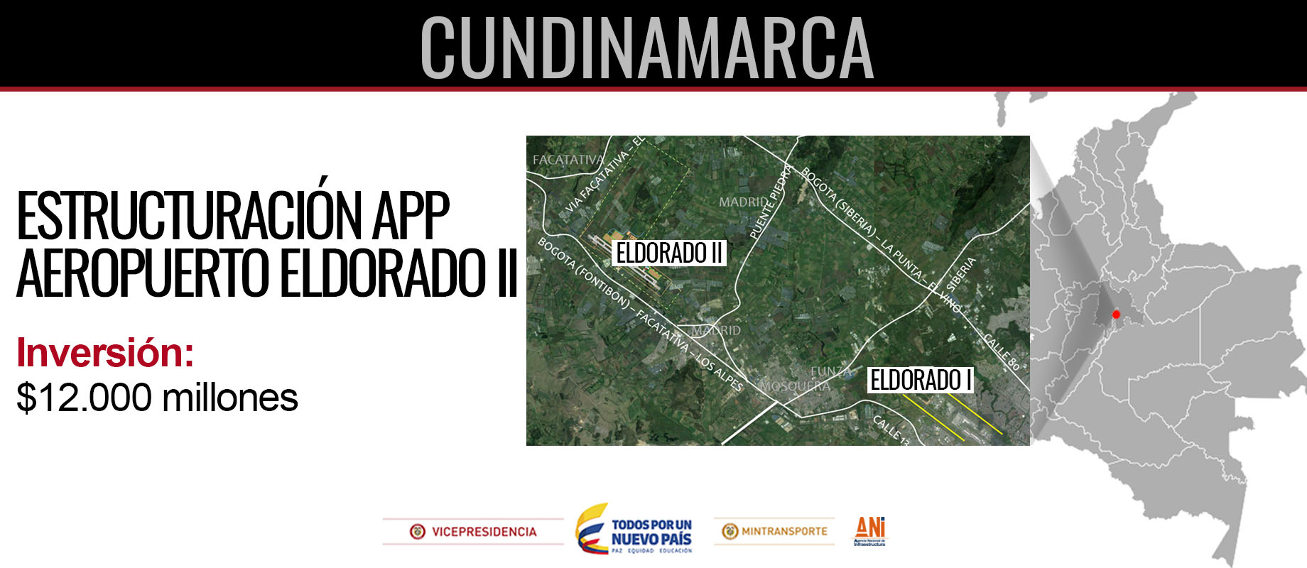 Gobierno Nacional abrió concurso para contratar consultoría que estructurará el Aeropuerto ElDorado2