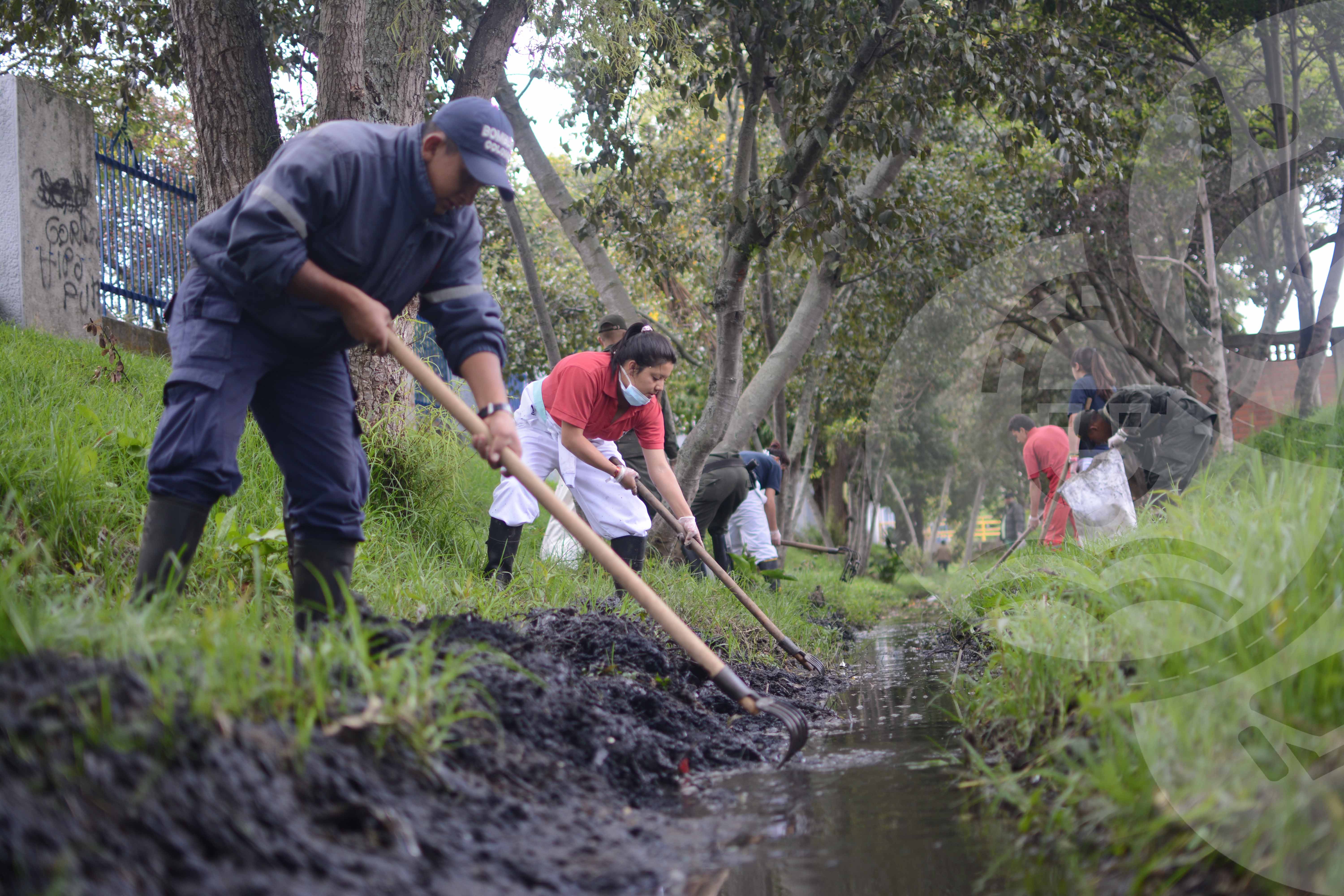 Continúa la recuperación de ríos y fuentes hídricas en Facatativá