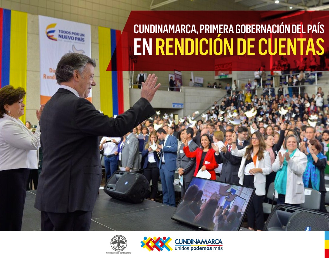 La de Cundinamarca es la mejor Gobernación del país por la forma de rendir cuentas a la ciudadanía