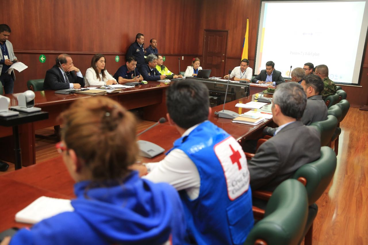 Plan de Contingencia para atender la temporada de lluvias en Cundinamarca