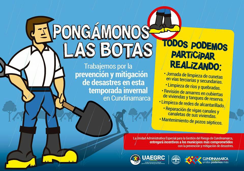 Invitación del gobernador Jorge Rey a los alcaldes cundinamarqueses: “Pongámonos las Botas”