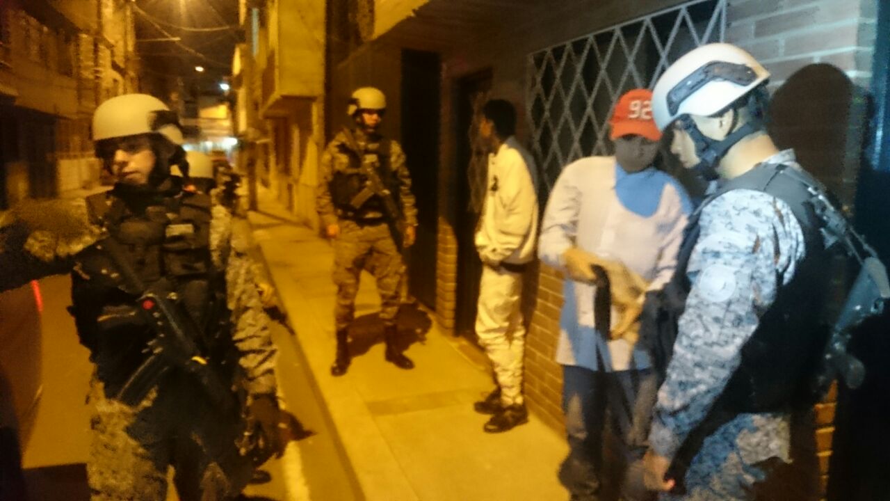 Fuerza Aérea realizó operación de seguridad terrestre en Mosquera