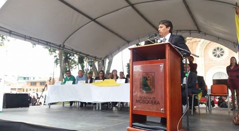 Cumpleaños 155 para Mosquera