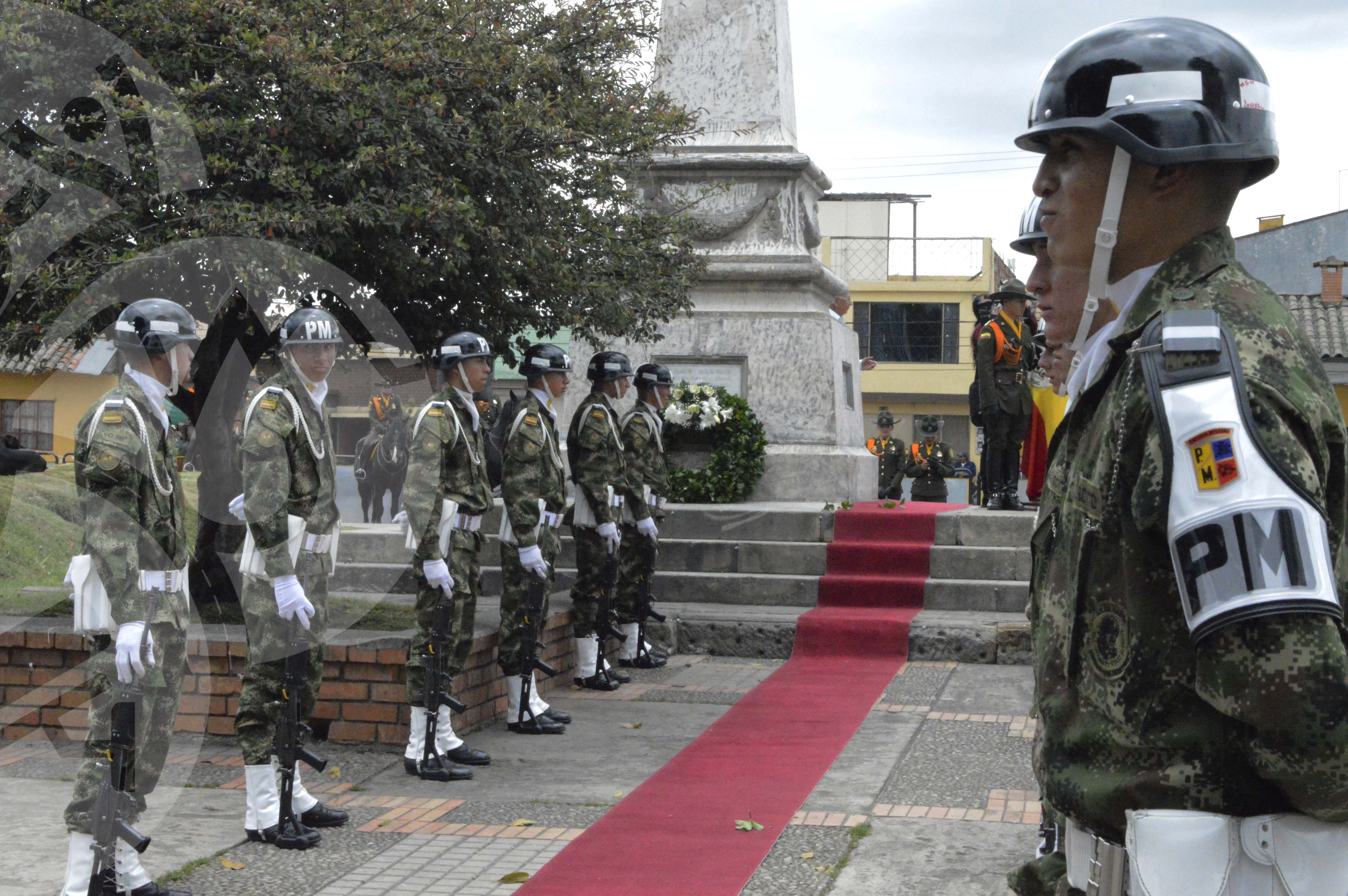 Facatativá rindió homenaje a los mártires de la causa libertadora