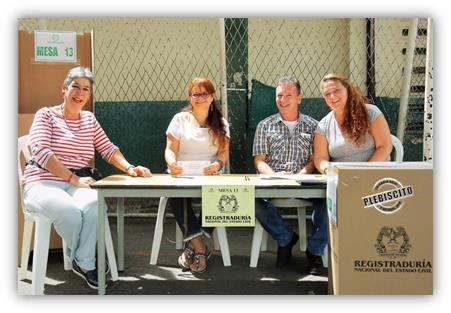 59 comités de campaña han remitido listas de ciudadanos que podrían ser designados como jurados de votación durante el plebiscito