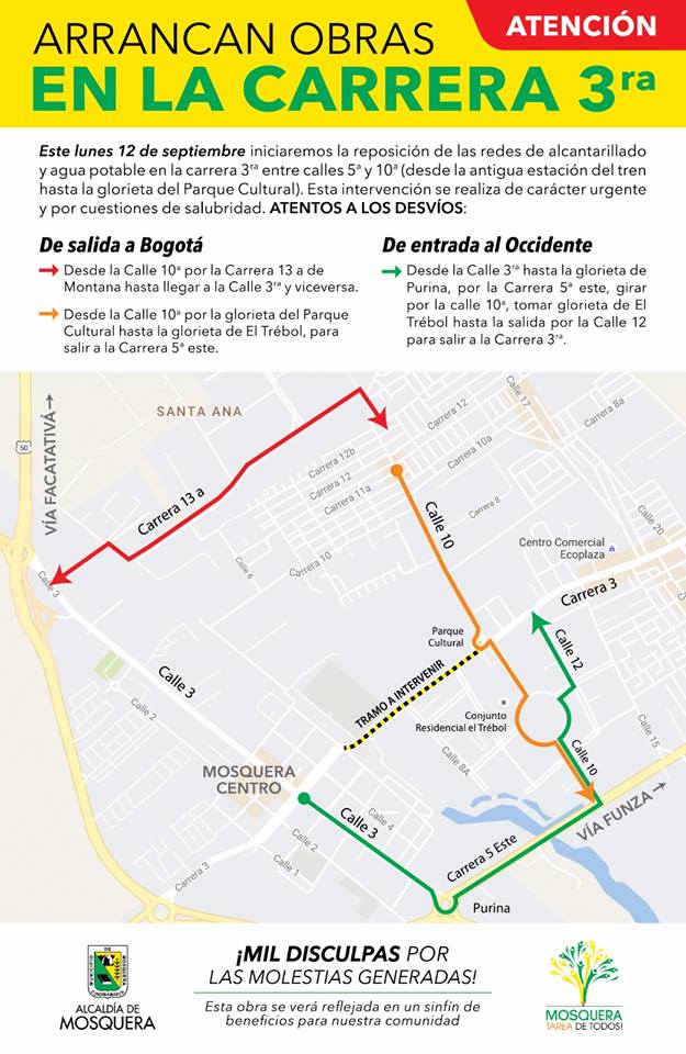 ¡Mosquera le informa!