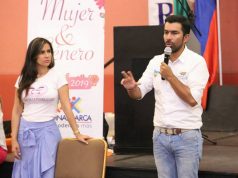 Alexandra Pulido en el evento Mujer y Género