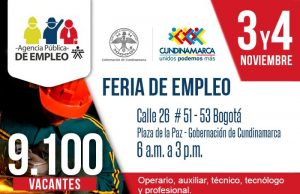En Cundinamarca empleo si hay