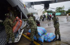 CAMAN transporta disfraces y juguetes para niños del Chocó