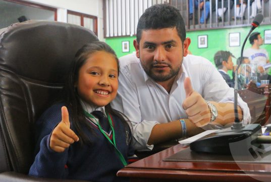 Los niños tienen la palabra en el Concejo Municipal
