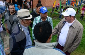 Alcalde Pablo Malo García hace entrega de parque infantil a la comunidad del Barrio San Benito