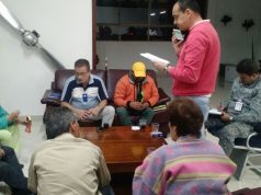 Líderes comunitarios de Madrid culminan reuniones con la Fuerza Aérea en 2016