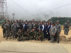 Voluntarias de la Base Aérea de Madrid visitan a los soldados