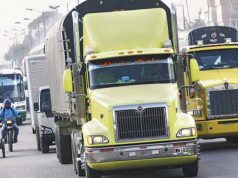 Restricción a vehículos de carga pesada