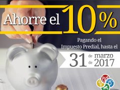 31 de marzo vence descuento de 10% para pago del predial en Facatativá