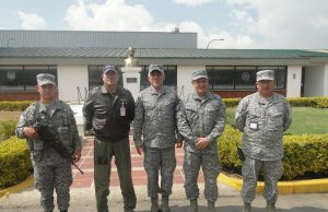 Alcalde de Villa de Leyva visitó Base de la Fuerza Aérea en Madrid