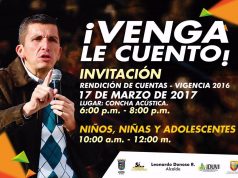 Rendición de cuentas Alcalde de Chía