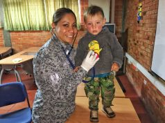 Base Aérea de Madrid realizó jornada de apoyo en Tausa (Cundinamarca)