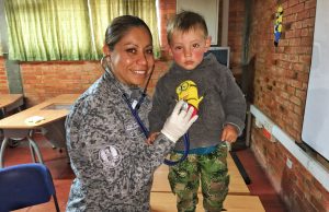 Base Aérea de Madrid realizó jornada de apoyo en Tausa (Cundinamarca)