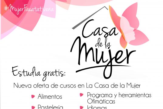 Nueva oferta de cursos en la casa de la mujer en Facatativá