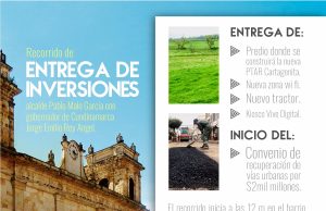 Entregan inversiones por $2.500 millones para Facatativá