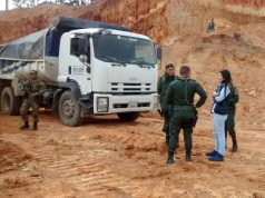 Operativo contra explotaciones ilegales en Sabana Occidente