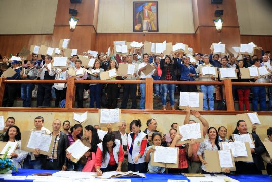 Obras por $9.000 mil millones serán ejecutadas por las Juntas de Acción Comunal