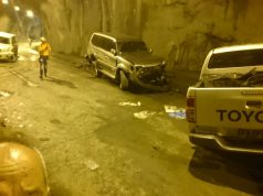 Caravana del Gobernador sufrió accidente