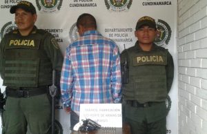 Capturan hombre por porte ilegal de armas de fuego en Facatativá
