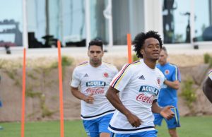 James, Cuadrado, Mina y Borja ya están con la Selección