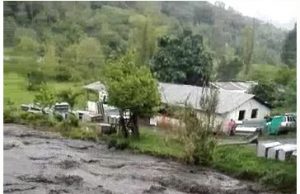 Alerta Roja en el municipio de Fómeque por incremento del caudal del río Negro