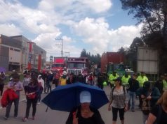 Maestros de Sabana Occidente se unen al paro Nacional