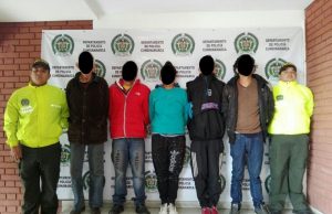 Allanamiento y cinco capturas tras operativo de la SIJIN en Facatativá