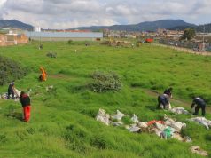 Alcaldía de Facatativá, entidades municipales y empresa privada limpian predio del barrio Zambrano