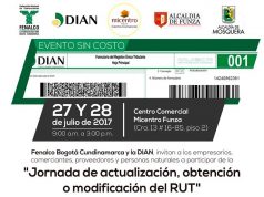 Jornada de actualización, obtención o modificación del RUT