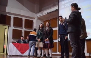 Concurso intercolegiado de ortografía en Funza