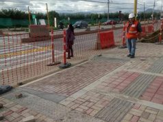 Obras que mejoran el paso principal entre la vía que comunica Mosquera con Funza