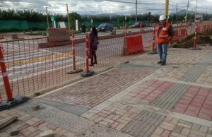Obras que mejoran el paso principal entre la vía que comunica Mosquera con Funza