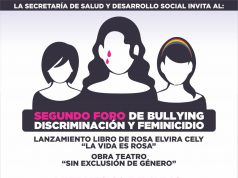 La Mesa presenta segundo foro contra el bullying, discriminación y feminicidio