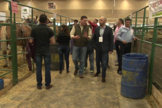 El precandidato presidencial que superó las expectativas en Agroexpo