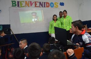 Estudiantes facatativeños se capacitan en seguridad vial
